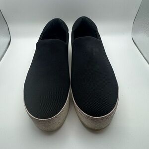 Opening ceremony Black Slip-On Platform Sneakers